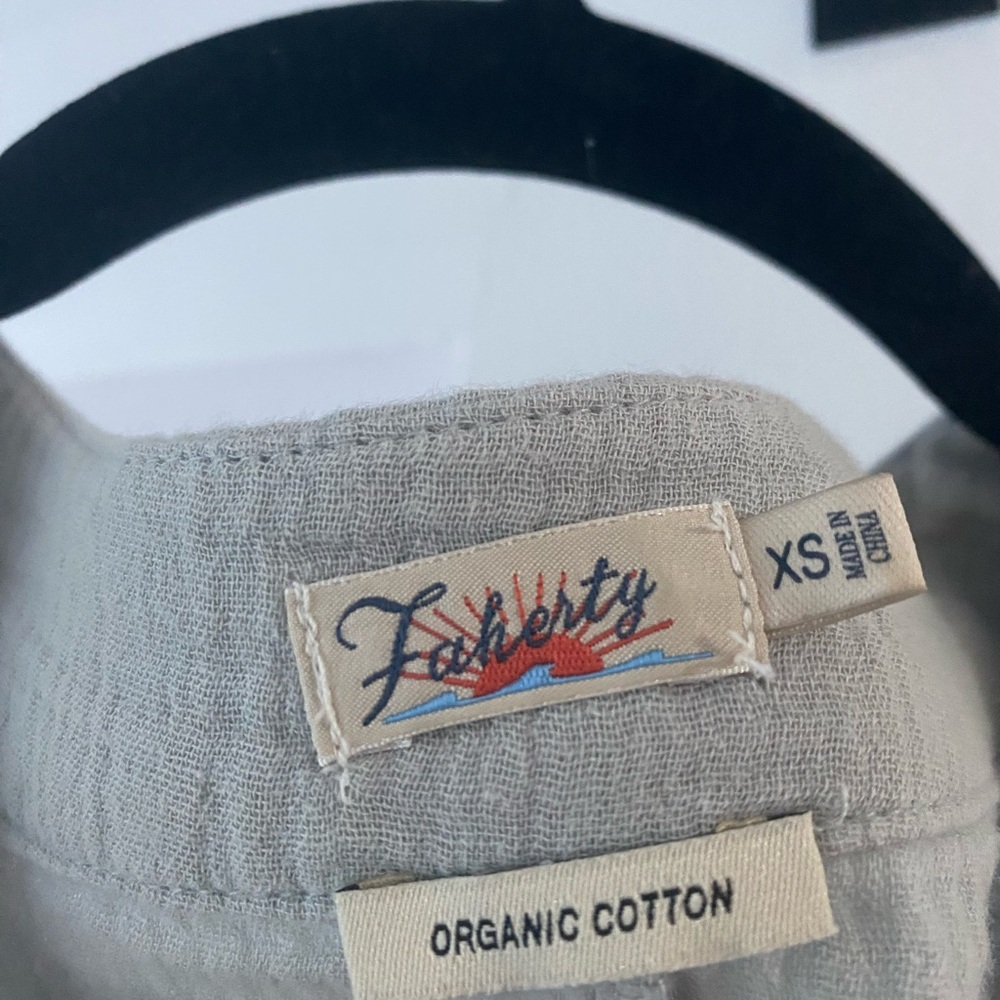 Faherty organic costa gauze dress - Picture 4 of 4